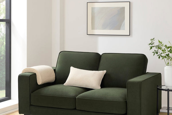 Soho 2 Seater Sofa - Dark Olive - DUSK
