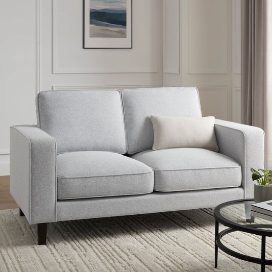 Soho 2 Seater Sofa - Light Grey - DUSK