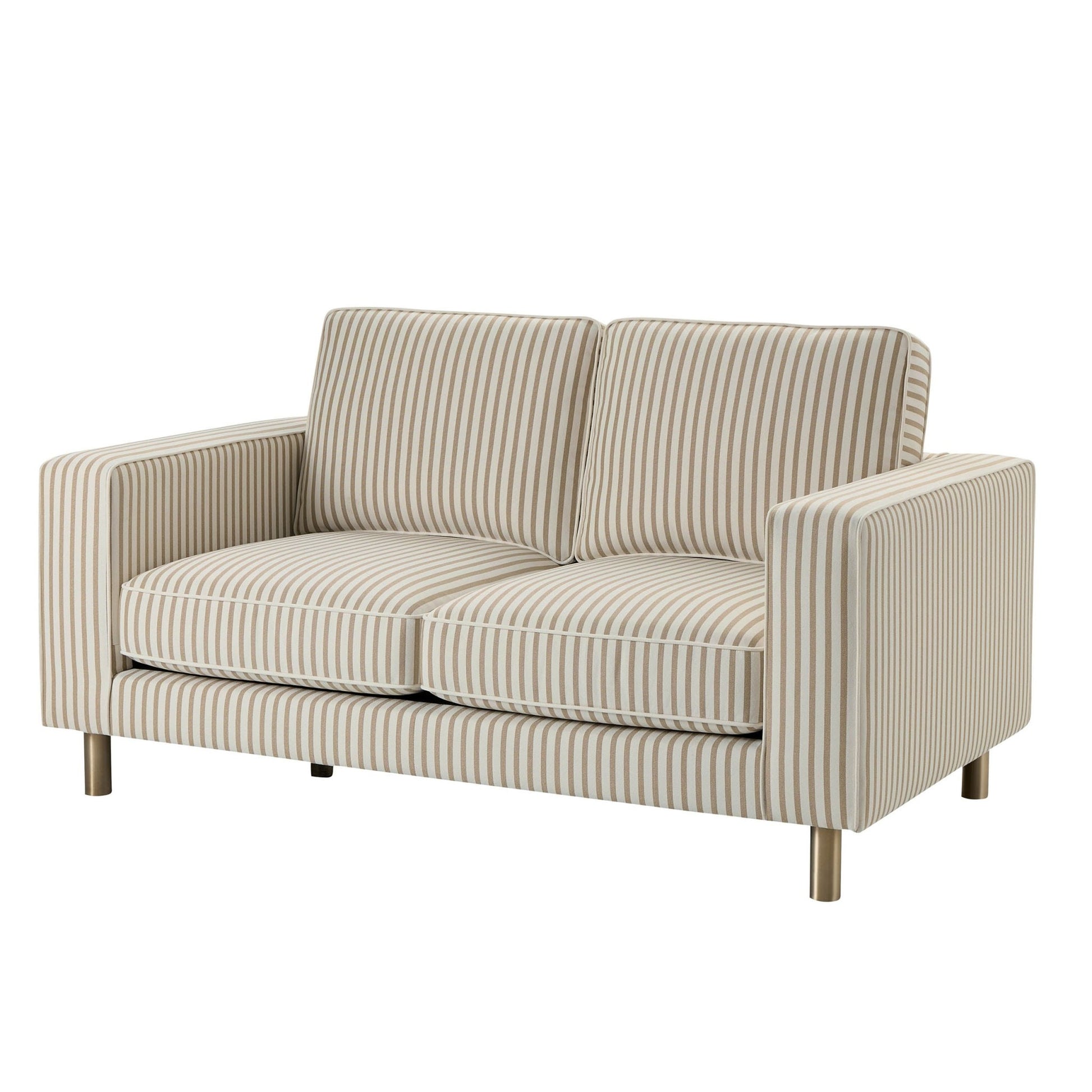 Soho 2 Seater Sofa - Sand Stripe - DUSK