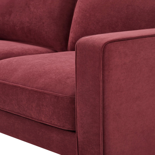 Soho 3 Seater Sofa - Berry - DUSK