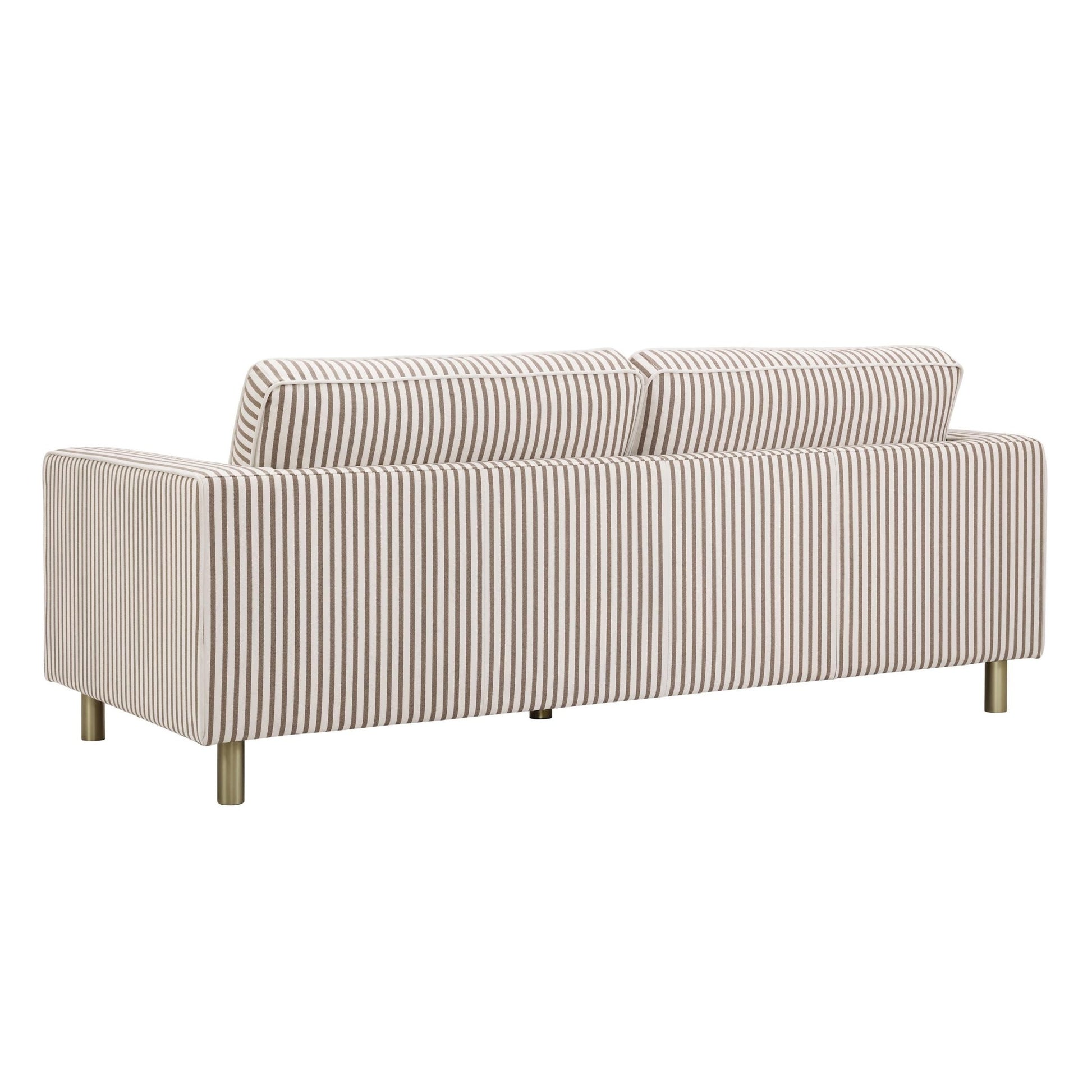 Soho 3 Seater Sofa - Chocolate Stripe - DUSK