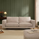 Soho 3 Seater Sofa - Chocolate Stripe - DUSK