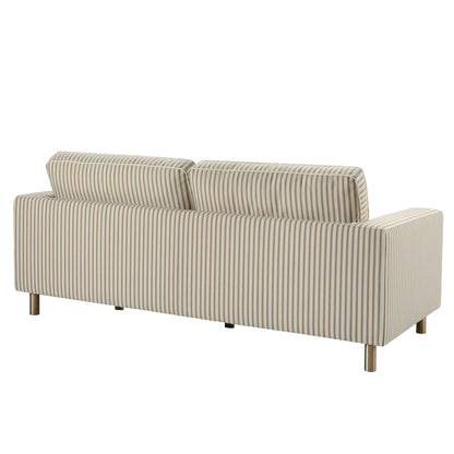 Soho 3 Seater Sofa - Sand Stripe - DUSK
