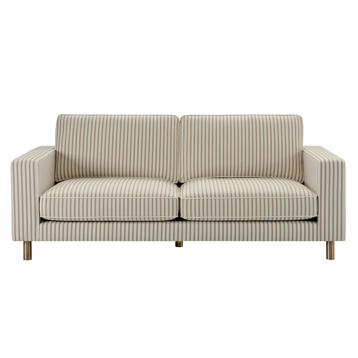 Soho 3 Seater Sofa - Sand Stripe - DUSK
