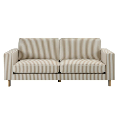 Soho 3 Seater Sofa - Sand Stripe - DUSK