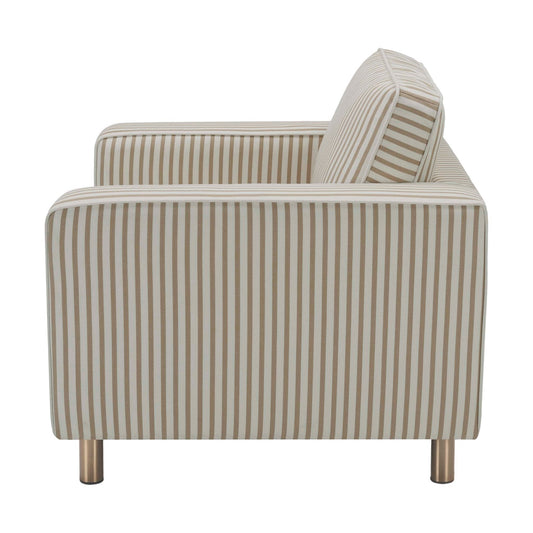 Soho Armchair - Sand Stripe - DUSK