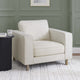 Soho Boucle Armchair - Ivory - DUSK