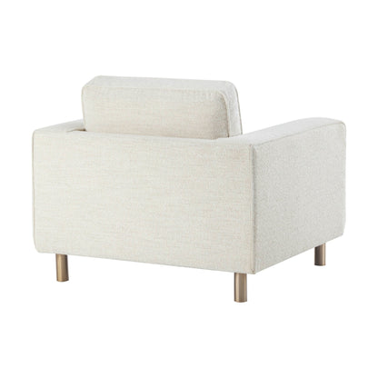 Soho Boucle Armchair - Ivory - DUSK