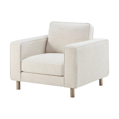Soho Boucle Armchair - Ivory - DUSK