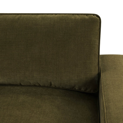 Soho Chair Bed - Chenille Olive - DUSK