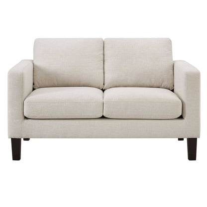 Soho Compact 2 Seater Sofa - Beige - DUSK