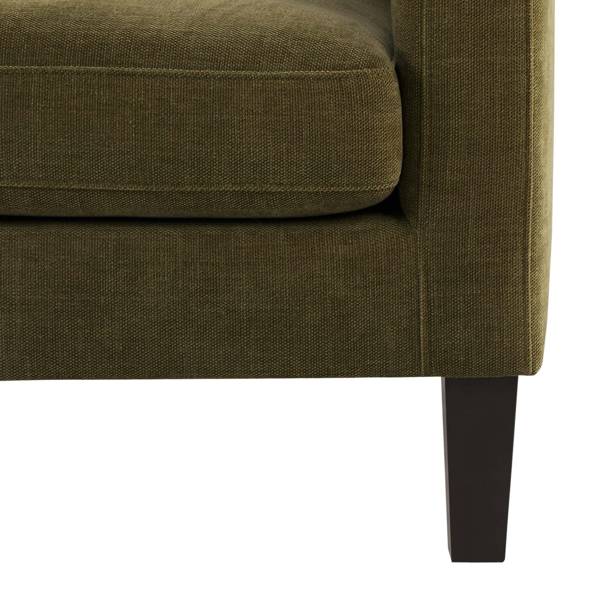 Soho Compact 2 Seater Sofa - Chenille Olive - DUSK