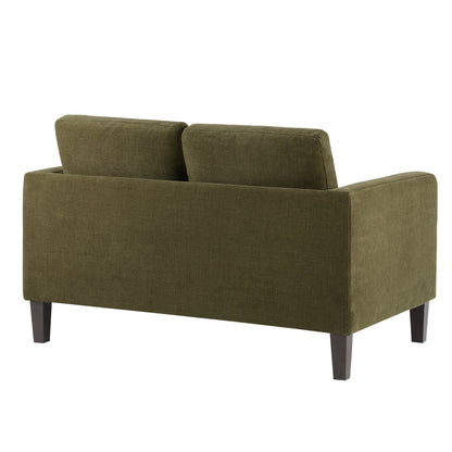 Soho Compact 2 Seater Sofa - Chenille Olive - DUSK