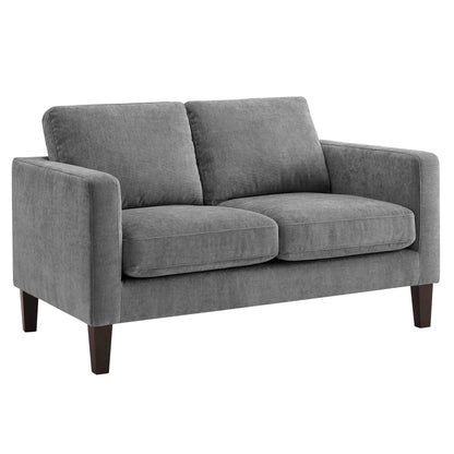 Soho Compact 2 Seater Sofa - Grey - DUSK