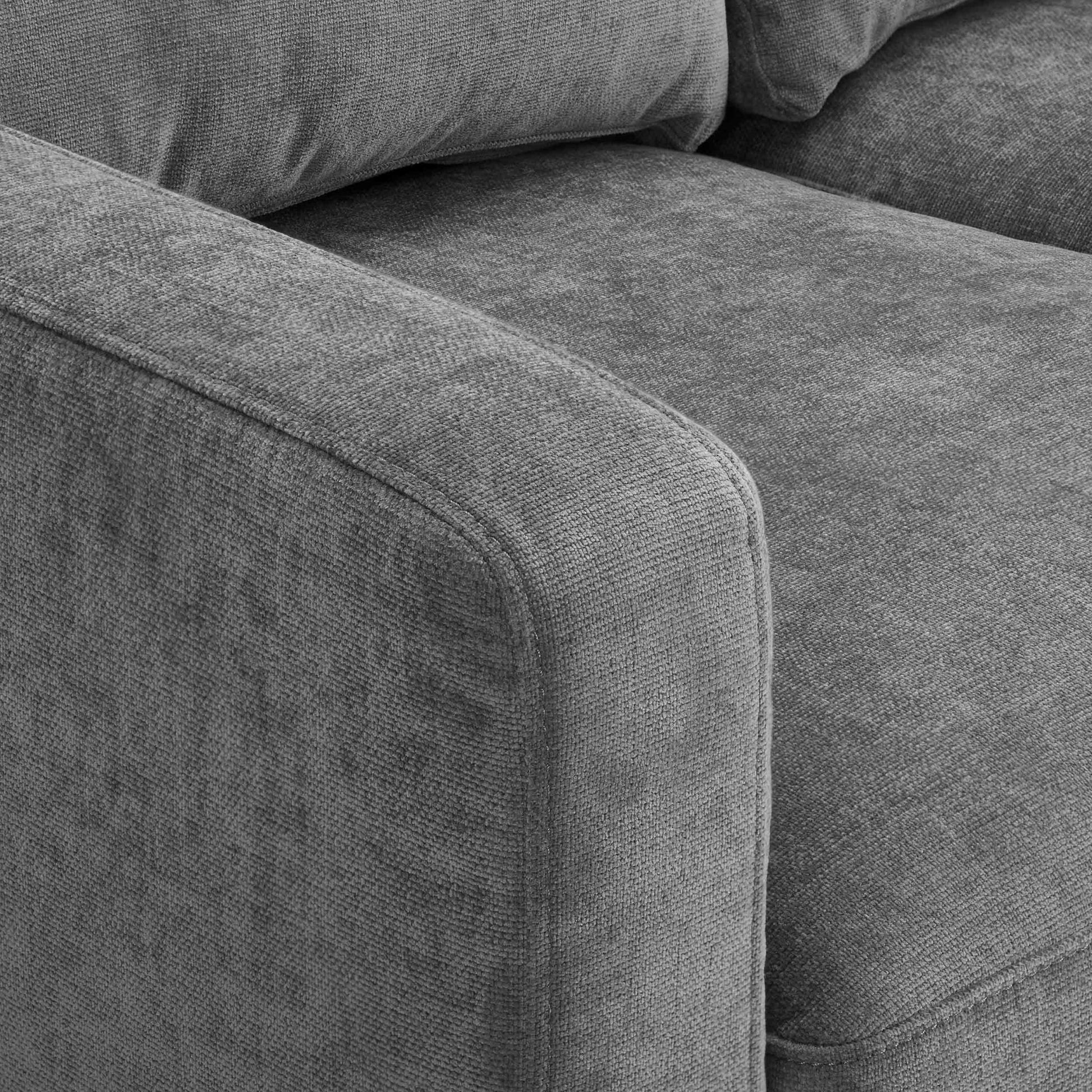 Soho Compact 2 Seater Sofa - Grey - DUSK