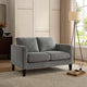 Soho Compact 2 Seater Sofa - Grey - DUSK