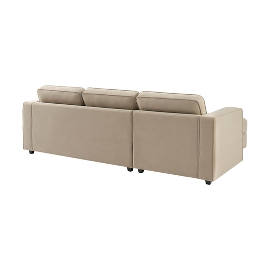 Soho Left Hand Chaise Storage Sofa - Sand - DUSK