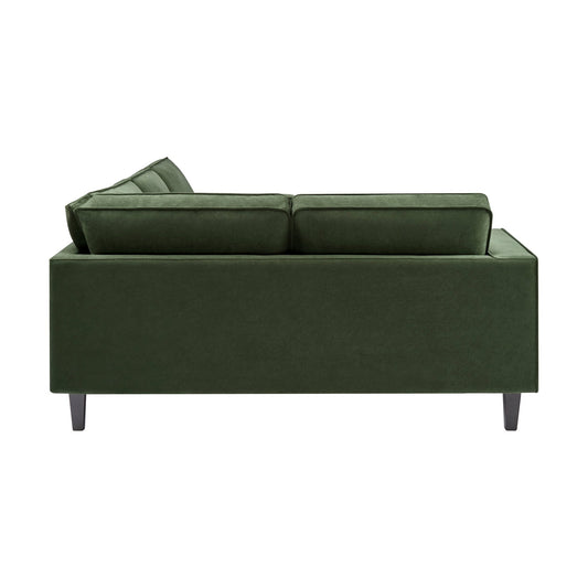 Soho Left Hand Corner Sofa - Dark Olive - DUSK