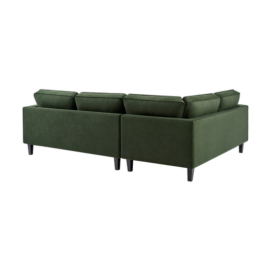 Soho Left Hand Corner Sofa - Dark Olive - DUSK