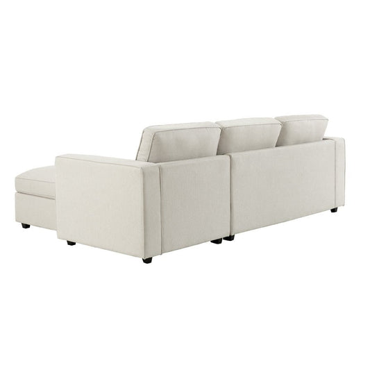 Soho Left Hand Storage Chaise Sofa - Natural - DUSK