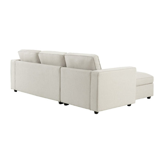 Soho Left Hand Storage Chaise Sofa - Natural - DUSK