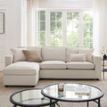 Soho Left Hand Storage Chaise Sofa - Natural - DUSK