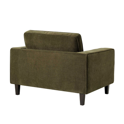 Soho Loveseat - Chenille Olive - DUSK