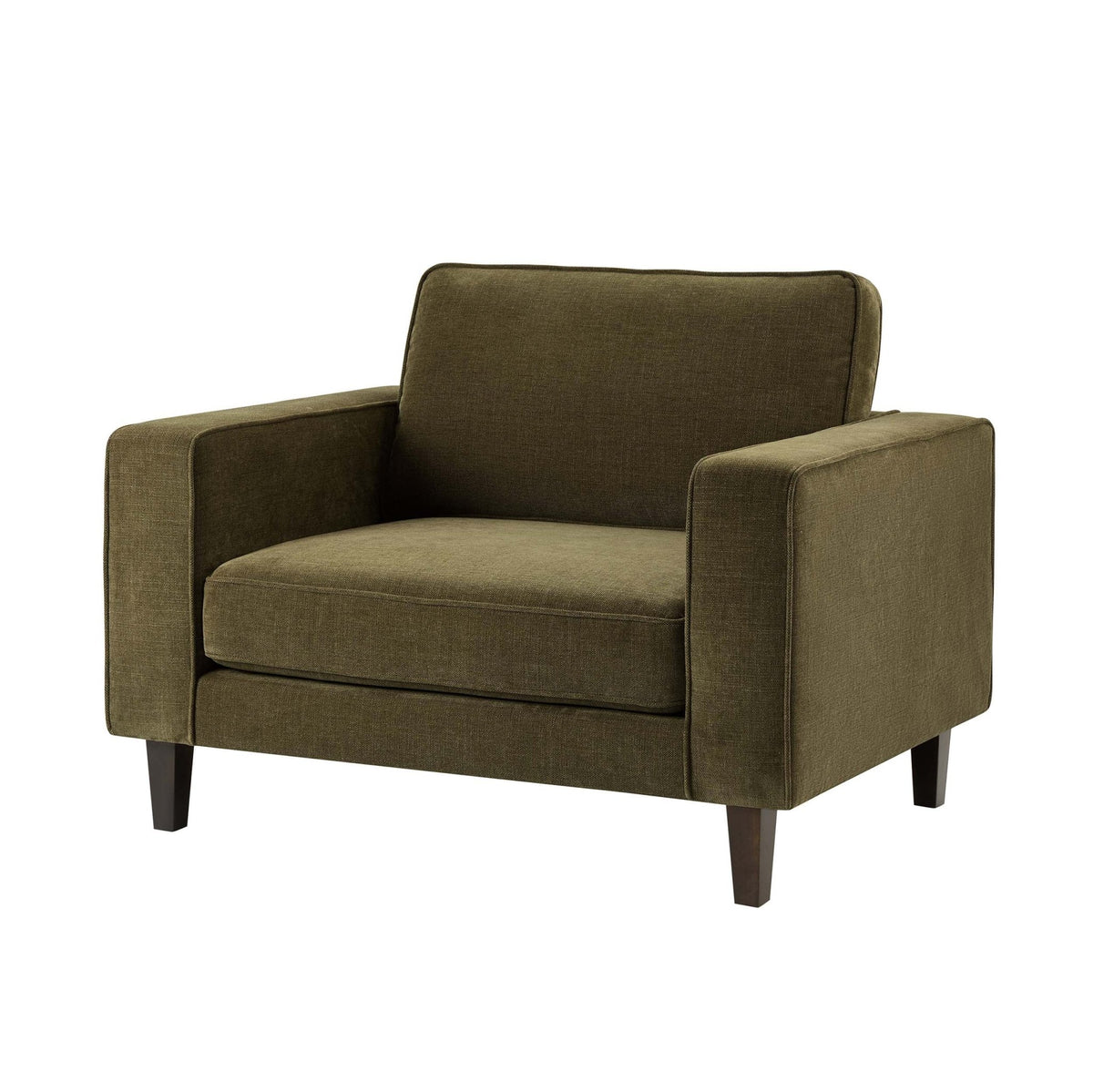 Soho Loveseat - Chenille Olive - DUSK