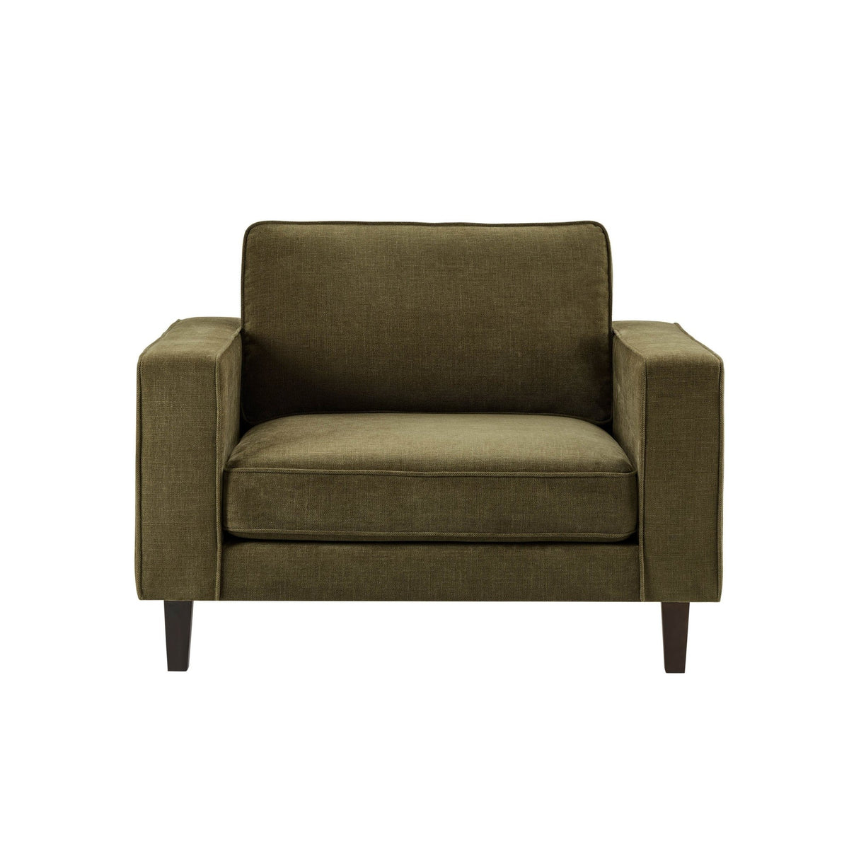 Soho Loveseat - Chenille Olive - DUSK