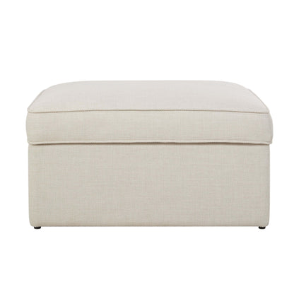 Soho Ottoman Storage Pouffe - Beige - DUSK