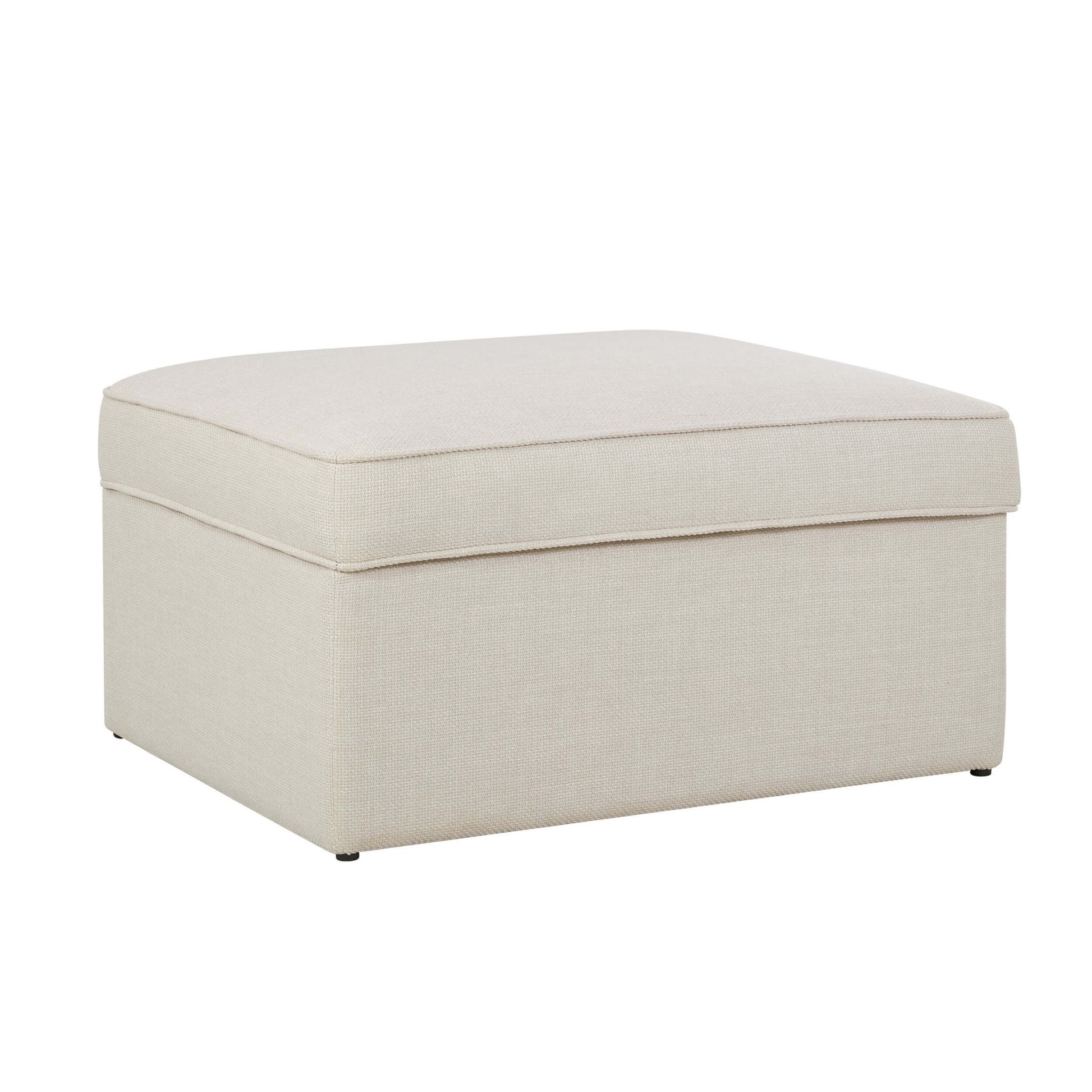 Soho Ottoman Storage Pouffe - Beige - DUSK