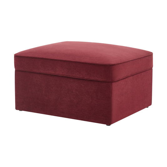 Soho Ottoman Storage Pouffe - Berry - DUSK