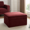 Soho Ottoman Storage Pouffe - Berry - DUSK