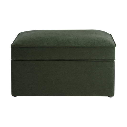 Soho Ottoman Storage Pouffe - Dark Olive - DUSK