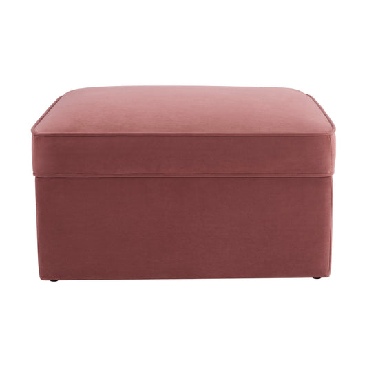 Soho Ottoman Storage Pouffe - Dusky Pink - DUSK