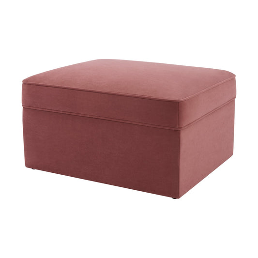 Soho Ottoman Storage Pouffe - Dusky Pink - DUSK