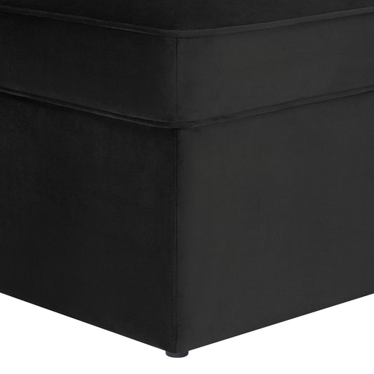 Soho Ottoman Storage Pouffe - Ink - DUSK