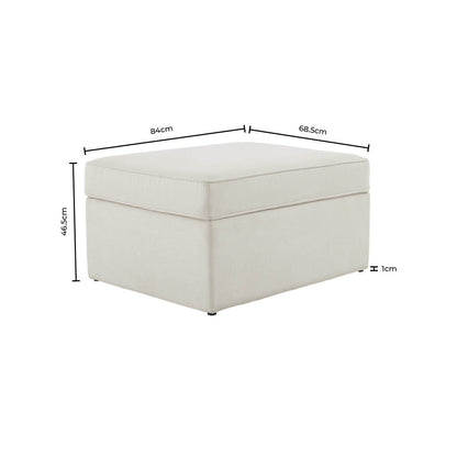 Soho Ottoman Storage Pouffe - Mauve - DUSK