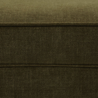 Soho Pouffe Chenille Olive - DUSK