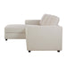 Soho Left Hand Storage Chaise Sofa - Beige – DUSK