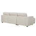 Soho Left Hand Storage Chaise Sofa - Beige – DUSK