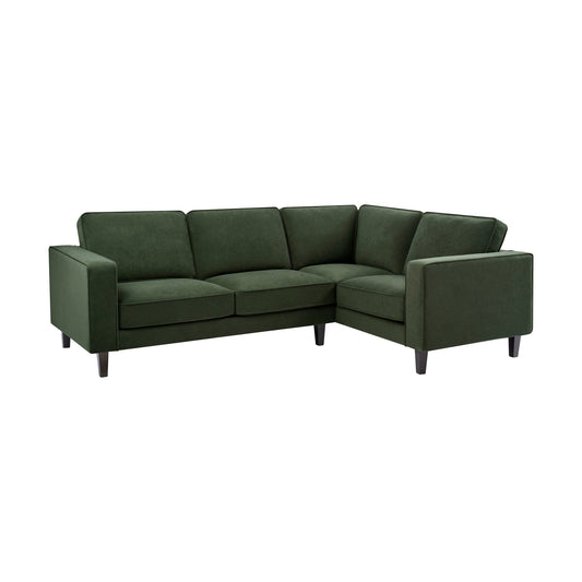 Soho Right Hand Corner Sofa - Dark Olive - DUSK