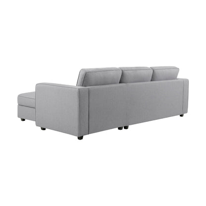 Soho Right Hand Storage Chaise Sofa - Blue Grey - DUSK