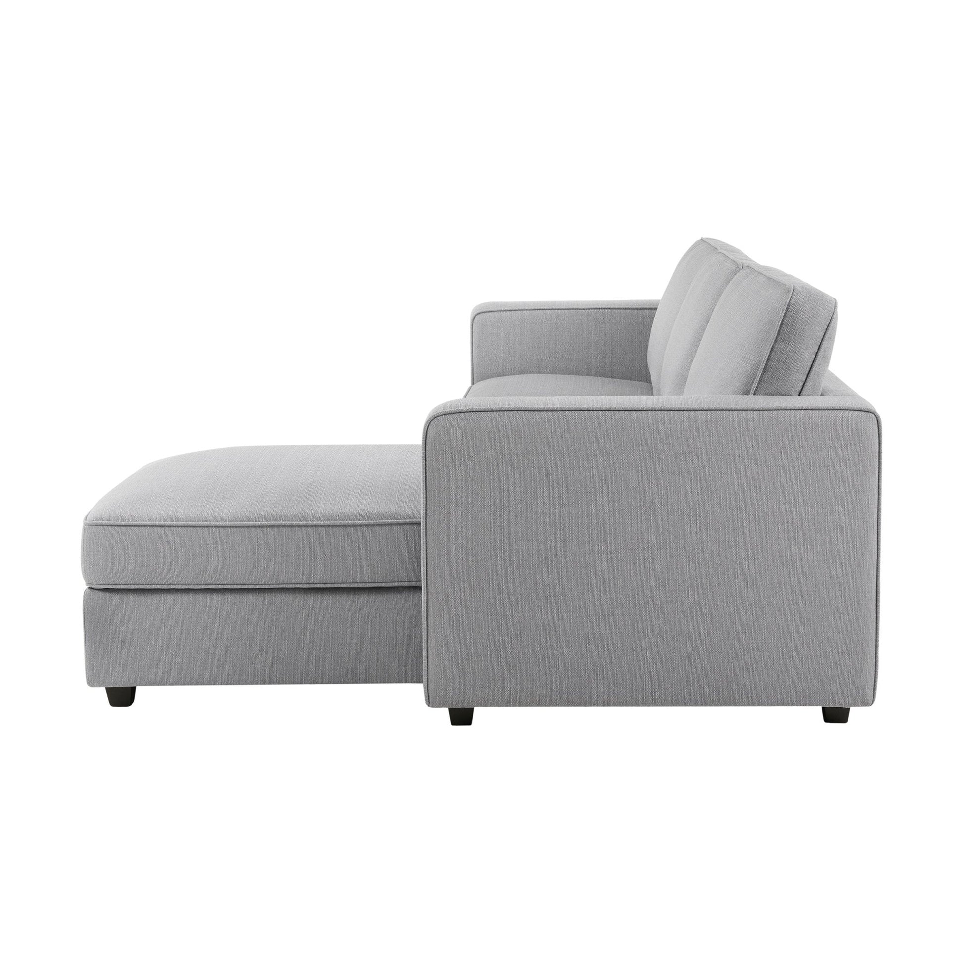 Soho Right Hand Storage Chaise Sofa - Blue Grey - DUSK