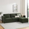 Soho Right Hand Storage Chaise Sofa - Dark Olive - DUSK