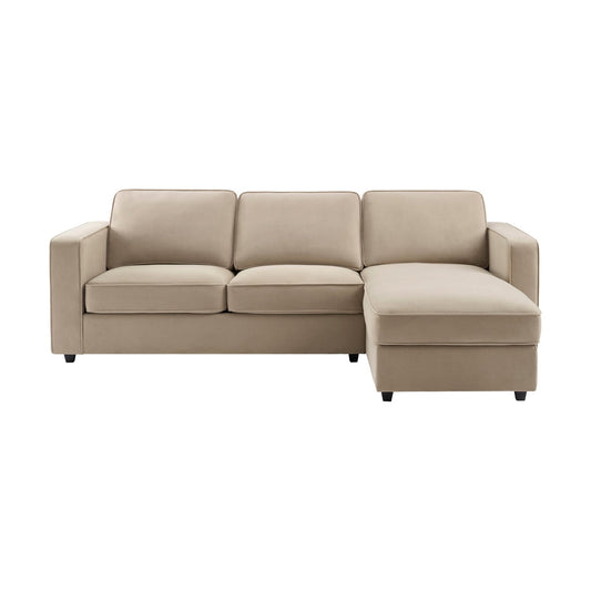 Soho Right Hand Storage Chaise Sofa - Sand - DUSK