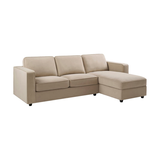 Soho Right Hand Storage Chaise Sofa - Sand - DUSK