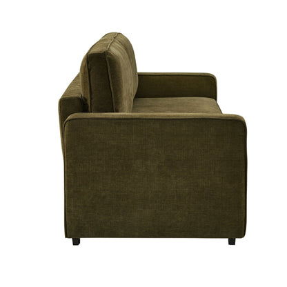 Soho Sofa Bed - Chenille Olive - DUSK