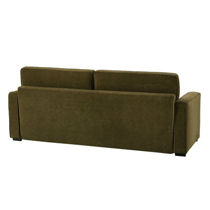 Soho Sofa Bed - Chenille Olive - DUSK