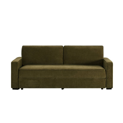 Soho Sofa Bed - Chenille Olive - DUSK